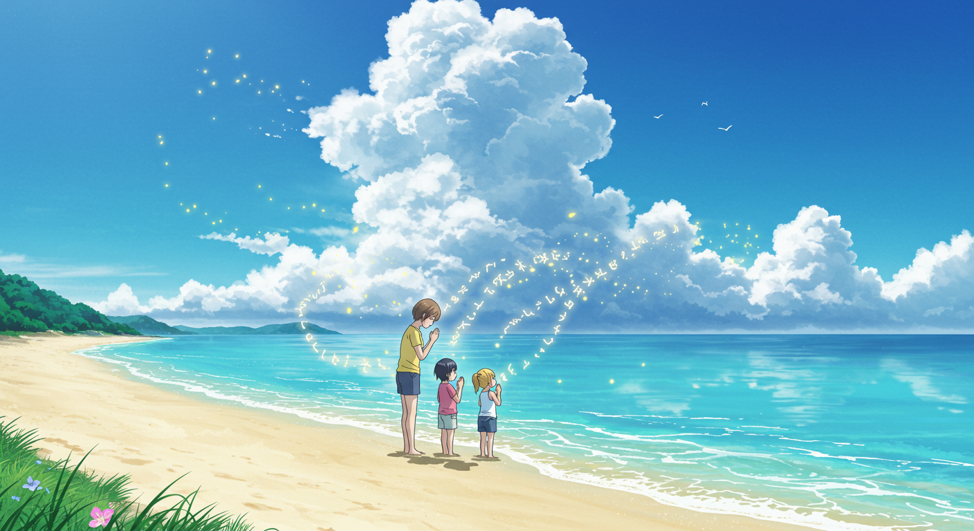 夏, 自分で, 龍神様, 海の神様
